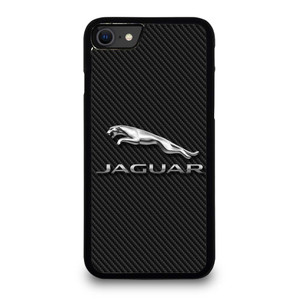 JAGUAR LOGO CARBON iPhone SE 2020 Case Cover