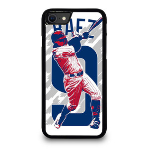 JAVIER BAEZ CHICAGO CUBS ART iPhone SE 2020 Case Cover