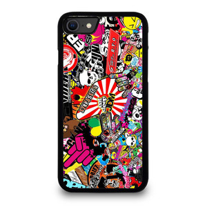 JDM STICKER BOMB COLLAGE iPhone SE 2020 Case Cover
