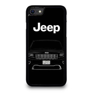 JEEP BLACK CAR iPhone SE 2020 Case Cover