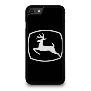 JOHN DEERE BLACK LOGO iPhone SE 2020 Case Cover