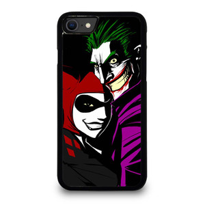 JOKER AND HARLEY QUINN CARTOON iPhone SE 2020 Case Cover