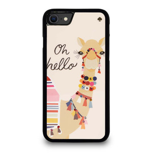 KATE SPADE CAMEL OH HELLO iPhone SE 2020 Case Cover
