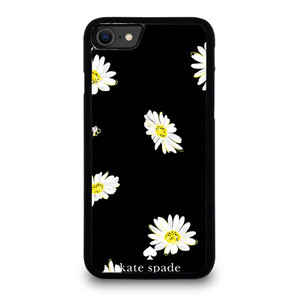 KATE SPADE FLOWER IN BLACK iPhone SE 2020 Case Cover