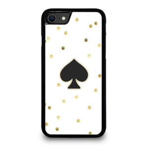 KATE SPADE NEW YORK LOGO GOLD iPhone SE 2020 Case Cover