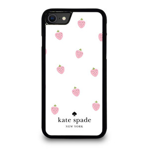 KATE SPADE NEW YORK PINK STRAWBERRY iPhone SE 2020 Case Cover