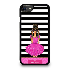 KATE SPADE PINK GIRLS iPhone SE 2020 Case Cover