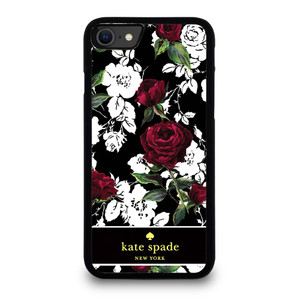 KATE SPADE ROSE RED WHITE iPhone SE 2020 Case Cover