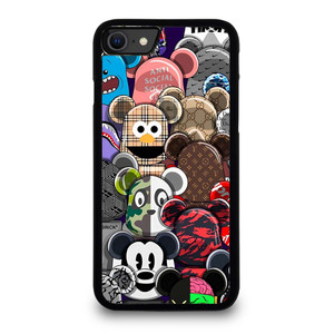 KAWS ALL CHARACTER ICON iPhone SE 2020 Case Cover