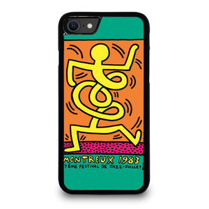 KEITH HARING MONTREUX 1983 iPhone SE 2020 Case Cover