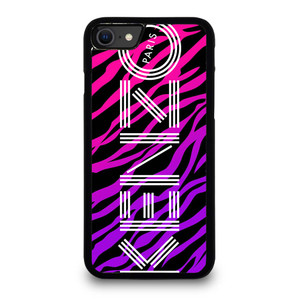 KENZO PARIS TIGER PURPLE iPhone SE 2020 Case Cover