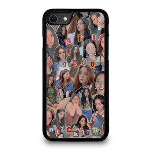 KIM JISOO BLACKPINK CUTE COLLAGE iPhone SE 2020 Case Cover KIM JISOO BLACKPINK CUTE COLLAGE iPhone SE 2020 Case Cover