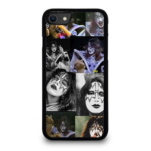 KISS BAND ACE FREHLEY COLLAGE iPhone SE 2020 Case Cover