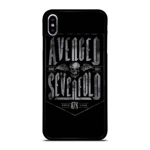 A7X AVENGED SEVENFOLD LOGO iPhone XS Max Case Cover