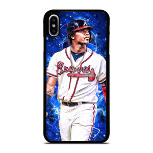 ACUNA JR ATLANTA BRAVES ART MLB iPhone XS Max Case Cover