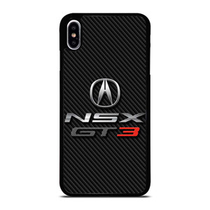 ACURA NSX GT3 LOGO CARBON iPhone XS Max Case Cover