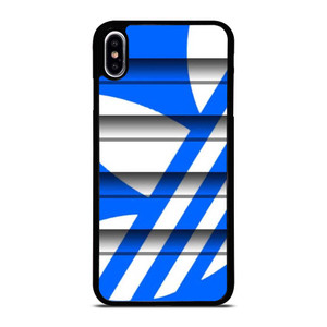 ADIDAS SLICED LOGO BLUE  iPhone XS Max Case Cover