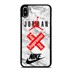 AIR JORDAN MARBLE SUPREME NIKE iPhone XS Max Case Cover