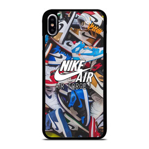 AIR JORDAN NIKE SNEAKERS COLLAGE iPhone XS Max Case Cover