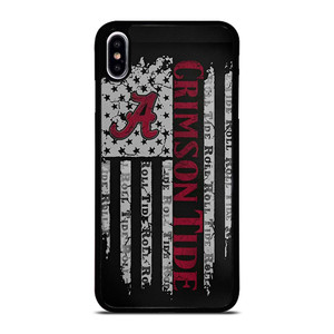 ALABAMA CRIMSON TIDE FLAG MLS iPhone XS Max Case Cover