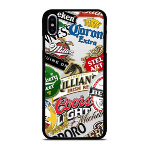 ALL BEER BRAND LOGO iPhone XS Max Case Cover