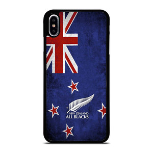 ALL BLACKS NEW ZEALAND FLAG iPhone XS Max Case Cover