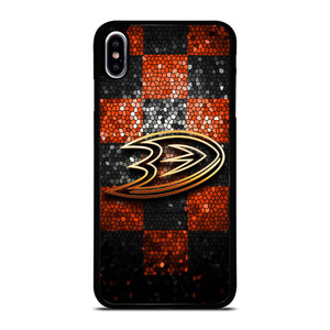 ANAHEIM DUCKS GOLD LOGO iPhone XS Max Case Cover