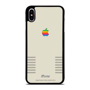 APPLE LOGO RETRO iPhone XS Max Case Cover