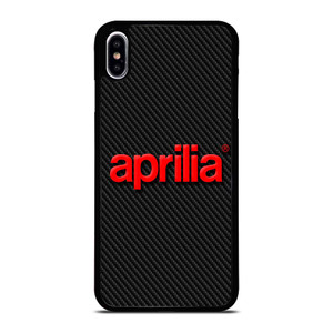 APRILIA MOTOR CARBON LOGO iPhone XS Max Case Cover