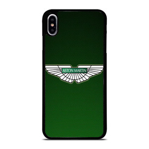 ASTON MARTIN GREEN CARBON iPhone XS Max Case Cover