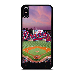 ATLANTA BRAVES BASEBALL ARENA iPhone XS Max Case Cover ATLANTA BRAVES BASEBALL ARENA iPhone XS Max Case Cover