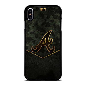 ATLANTA BRAVES EMBLEM iPhone XS Max Case Cover