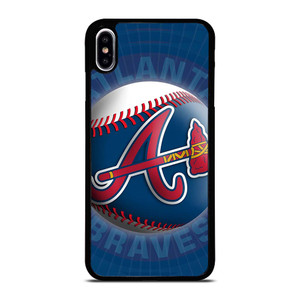 ATLANTA BRAVES MLB BALL iPhone XS Max Case Cover