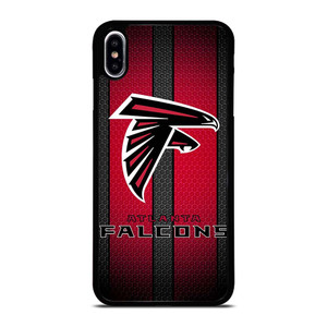 ATLANTA FALCONS METAL LOGO NFL iPhone XS Max Case Cover ATLANTA FALCONS METAL LOGO NFL iPhone XS Max Case Cover