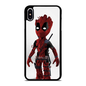 BABY GROOT DEADPOOL iPhone XS Max Case Cover