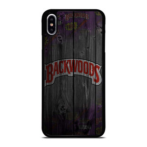 BACKWOODS CIGARETTES WOODEN LOGO iPhone XS Max Case Cover