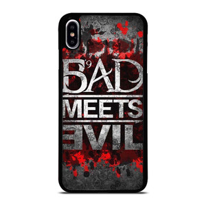 BAD MEETS EVIL RAPPER DUO LOGO 2 iPhone XS Max Case Cover