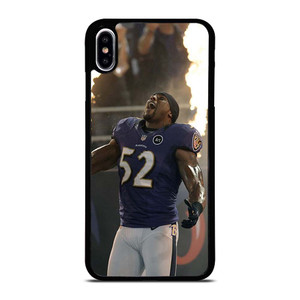 BALTIMORE RAVENS RAY LEWIS NFL iPhone XS Max Case Cover