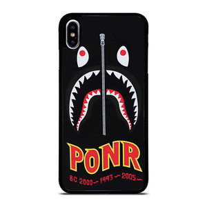 BAPE BATHING APE X PONR iPhone XS Max Case Cover