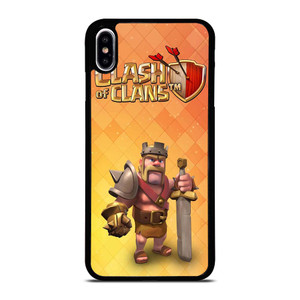 BARBARIAN KING CLASH OF CLANS COC iPhone XS Max Case Cover