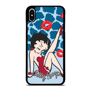 BETTY BOOP KISS CARTOON iPhone XS Max Case Cover