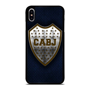 BOCA JUNIORS FC METAL LOGO iPhone XS Max Case Cover
