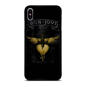 BON JOVI BAND GOLD LOGO iPhone XS Max Case Cover BON JOVI BAND GOLD LOGO iPhone XS Max Case Cover