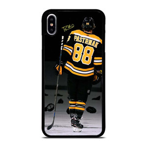 BOSTON BRUINS NHL DAVID PASTRNAK iPhone XS Max Case Cover BOSTON BRUINS NHL DAVID PASTRNAK iPhone XS Max Case Cover