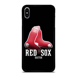 BOSTON RED SOX LOGO BASEBALL iPhone XS Max Case Cover