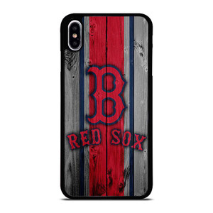 BOSTON RED SOX WOODEN LOGO iPhone XS Max Case Cover