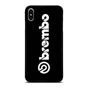 BREMBO DISC BRAKE BLACK LOGO iPhone XS Max Case Cover