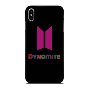 BTS BANGTAN BOYS DYNAMITE LOGO iPhone XS Max Case Cover