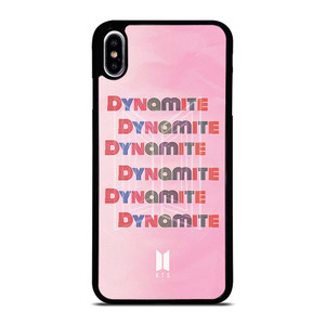 BTS DYNAMITE SONG iPhone XS Max Case Cover