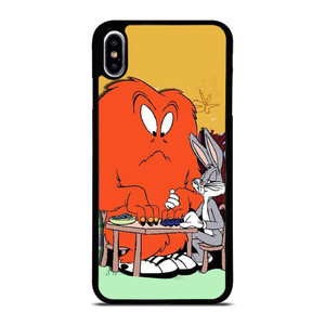 BUGS BUNNY AND GOSSAMER RED LOONEY TUNNES iPhone XS Max Case Cover BUGS BUNNY AND GOSSAMER RED LOONEY TUNNES iPhone XS Max Case Cover